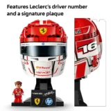 0324 Lego Editions Scuderia Ferrari Hp Charles Leclerc Helmet 43014 05