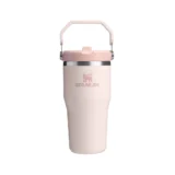 102 Stanley the Iceflow Flip Straw Tumbler 20oz Rose Quartz Pink Lid 01