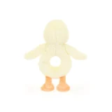1181 Jellycat Bashful Duckling Ring Rattle 04