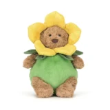 1182 Jellycat Bartholomew Bear Daffodil Outfit 03