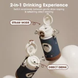 011 Zowoki Hx Sip Buddy Thermos Bottle with Denim Bottle Sleeve 560ml 03