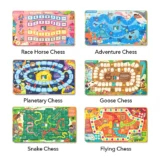 014 Mideer 6 in 1 Portable Board Game Book Museum Adventures 03