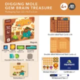 019 Mideer Board Game Digging Mole 08