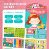 021 Mideer I Can Do It Busy Book Behavior and Safety 02