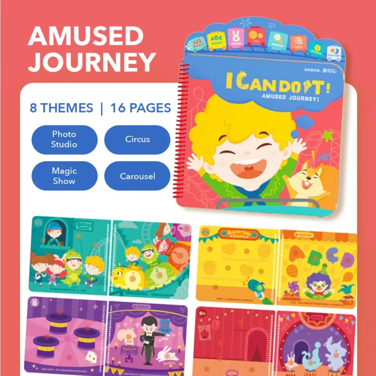 025 Mideer I Can Do It Busy Book Amused Journey 02