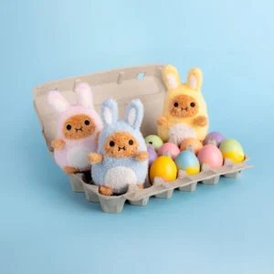 025 Noodoll Blue Bunny Ricespud 15cm 02