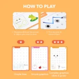 030 Mideer Wipe Clean Work Book Connect the Dots 03