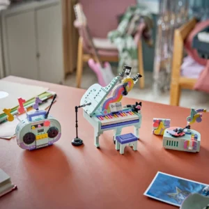 0341 Lego Creator 3 in 1 Music Decor Piano with Cat 31392 02