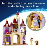 0355 Lego Disney Princess Belle and the Beast S Enchanted Castle 43289 04
