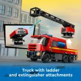 0357 Lego City Fire Station with Fire Truck 60414 05