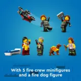 0357 Lego City Fire Station with Fire Truck 60414 07