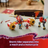 0363 Lego Ninjago Kai S Mech Storm Rider 71830 04