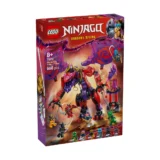 Lego Ninjago Dragons Rising Box with a Red purple Dragon and Battling Minifigures 668 Pieces