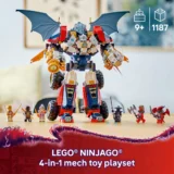 0365 Lego Ninjago Zane S Ultra Combiner Mech 71834 03