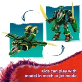 0368 Lego Ninjago Lloyd S Jet Mech 71845 04