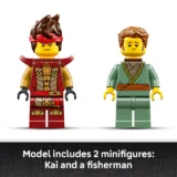 0369 Lego Ninjago the Fire Knight Mech 71846 06