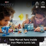 0384 Lego Marvel Iron Man S Laboratory Hall of Armor 76315 03