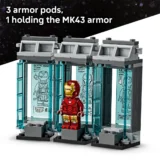 0384 Lego Marvel Iron Man S Laboratory Hall of Armor 76315 04