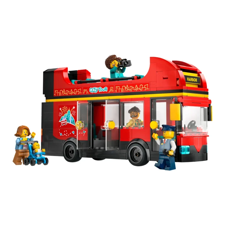 0401 LEGO City Red Double Decker Sightseeing Bus 60407 01