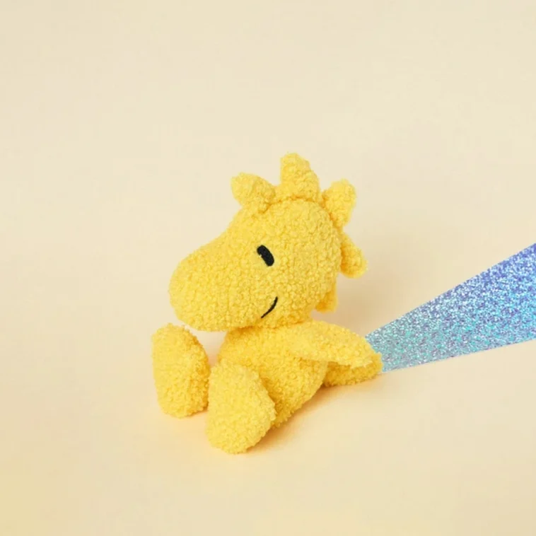 010 01 Peanuts Woodstock Tiny Teddy Yellow 15cm 02