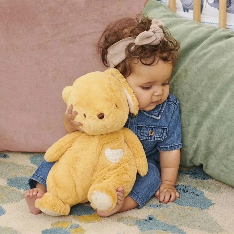 021 01 Gund Baby Oh So Snuggly Puppy 12 5 Inches Yellow 02