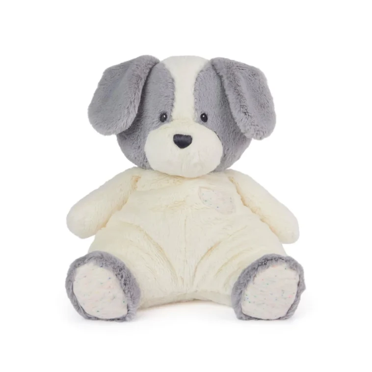 022 01 Gund Baby Oh So Snuggly Puppy 12 5 Inches Grey and White 01