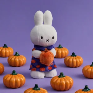 042 01 Miffy Standing Pumpkin Dress 24cm 02
