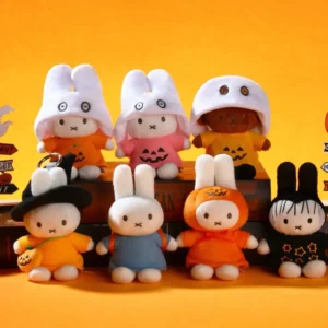 002 Vipo Miffy Halloween Blind Box Plush Keychain 02